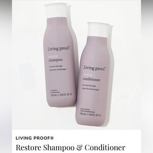 Living Proof Restore Shampoo and Conditioner - Brand New